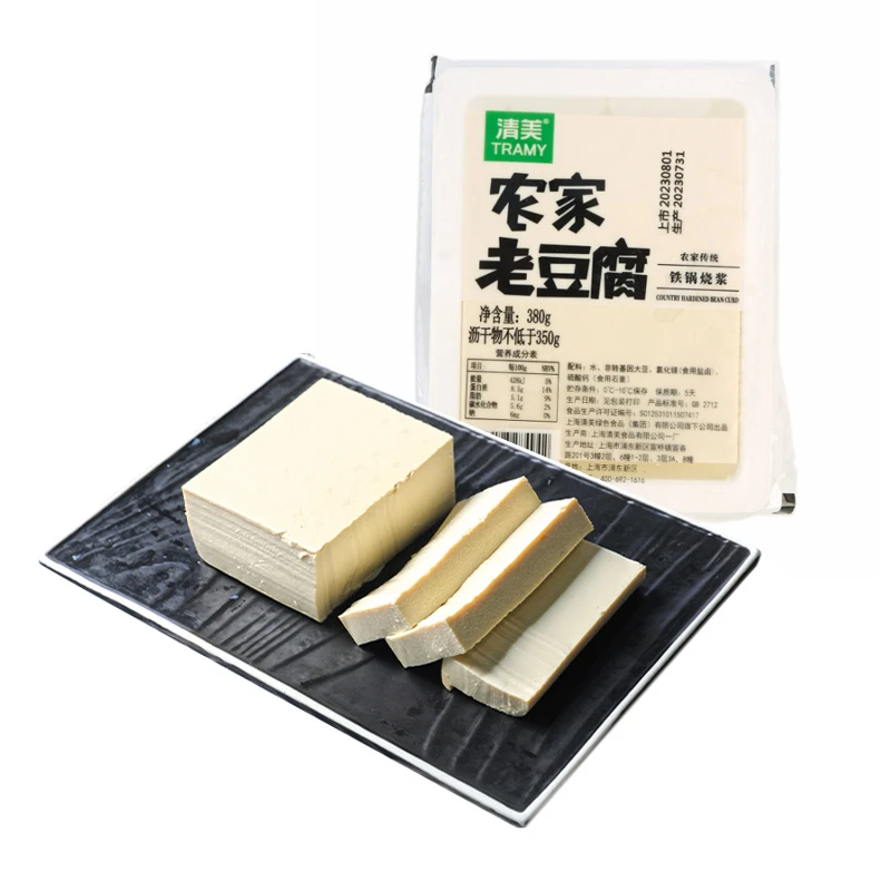 Tramy/清美农家老豆腐380克/盒新鲜