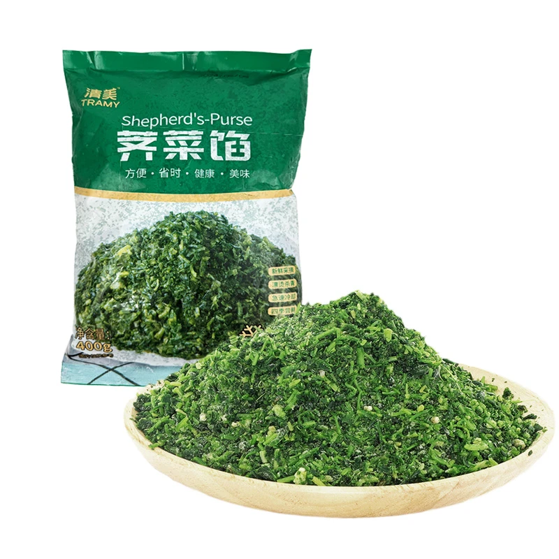 清美荠菜馅400g/袋荠菜