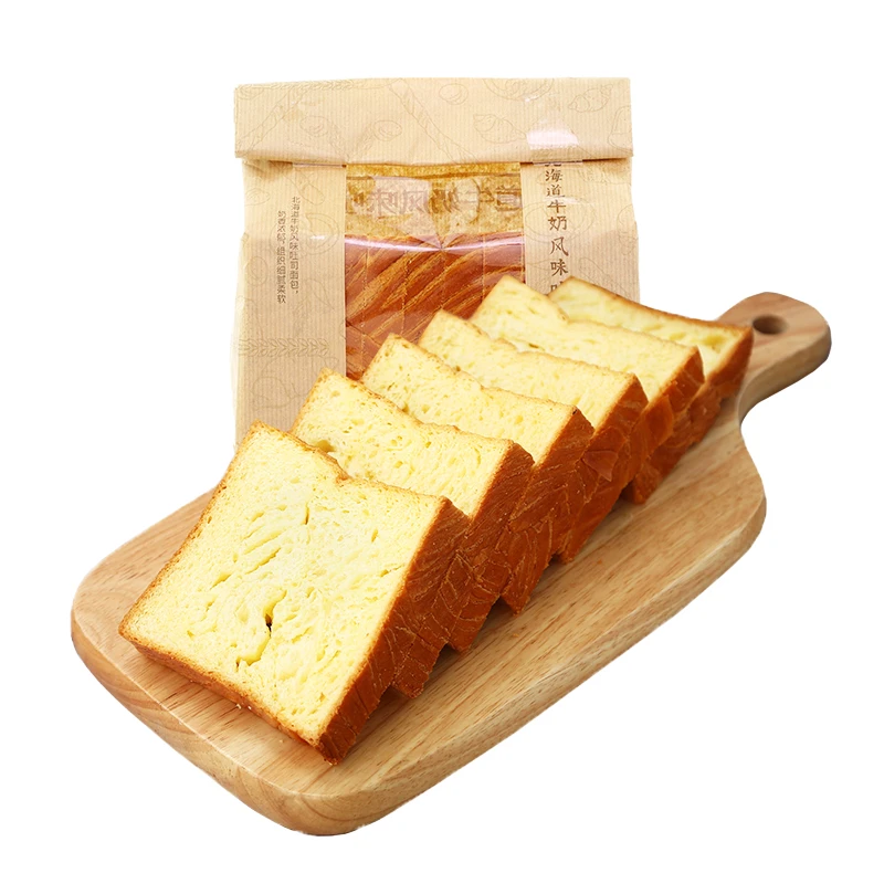 北海道牛奶风味吐司400g/袋解馋小零食