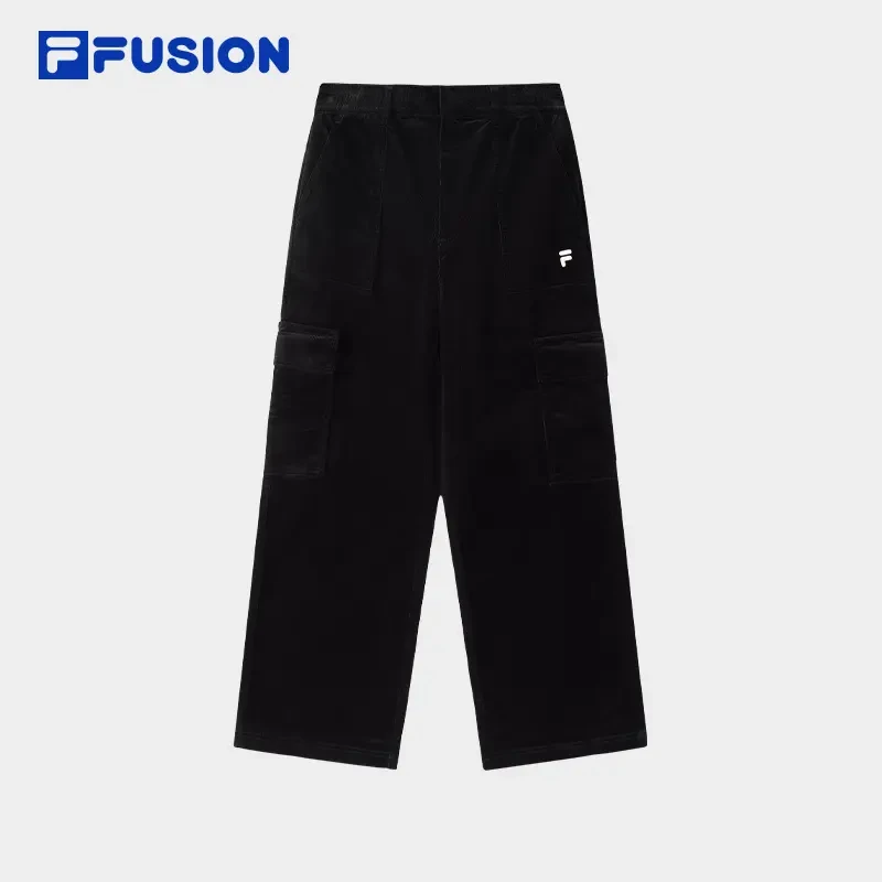 FILA/斐乐潮牌男装新款秋冬季运动休闲宽松工装长裤 T11M447801F