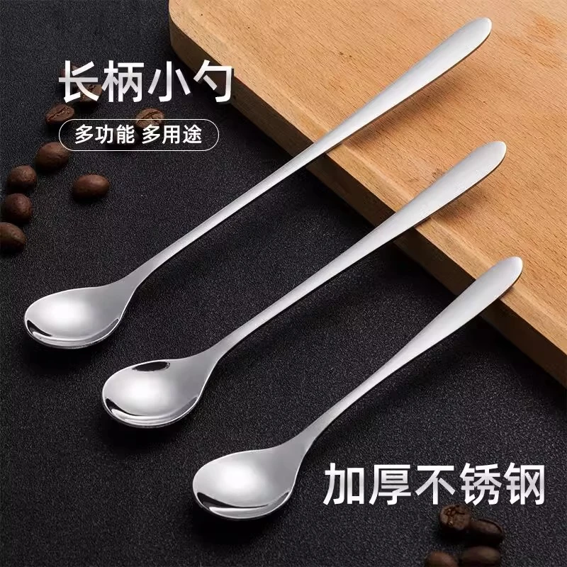 不锈钢勺子外卖勺加深汤勺西餐勺儿童餐勺甜品勺西餐叉调羹家用