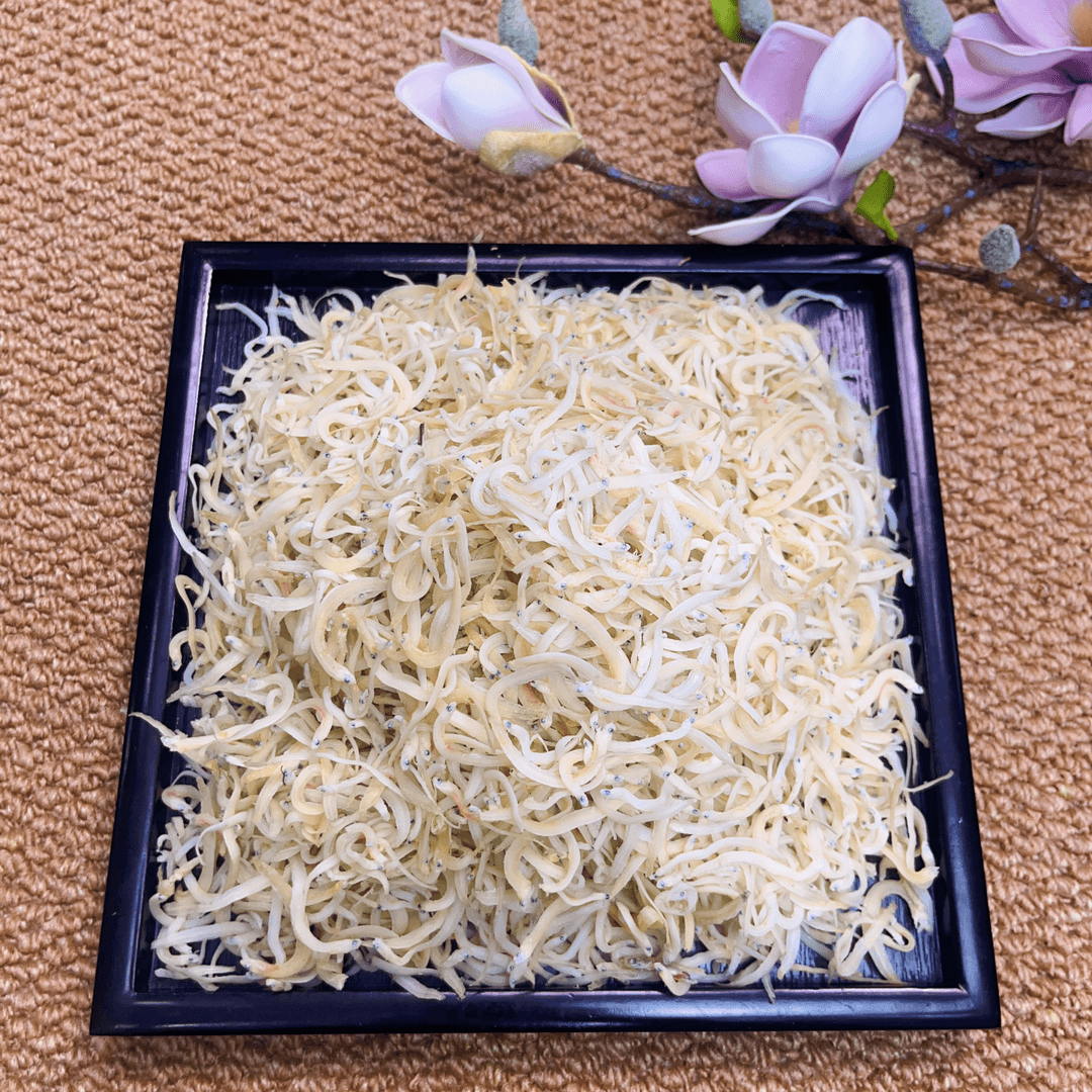 （菠萝仔专属）广东台山特产 白饭鱼  淡口500g