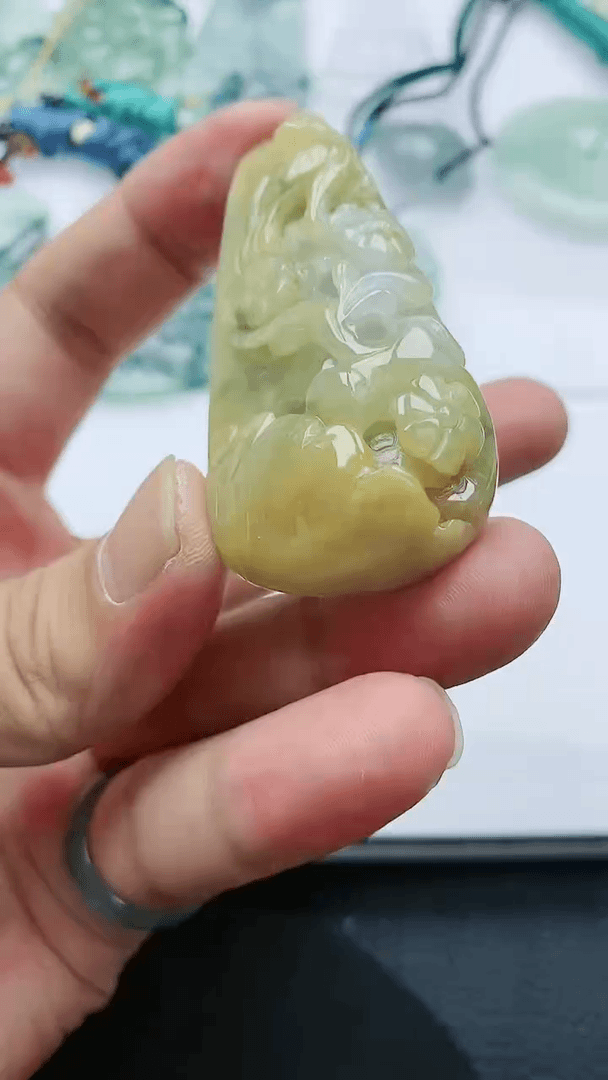【闪购商品】翡翠吊坠(不含链)未镶嵌1
