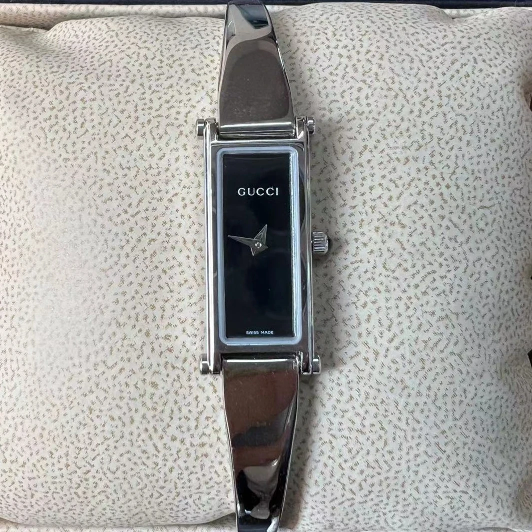 95新 GUCCI/古驰 1500L/石英/女士手镯腕表年轻时尚热门女表