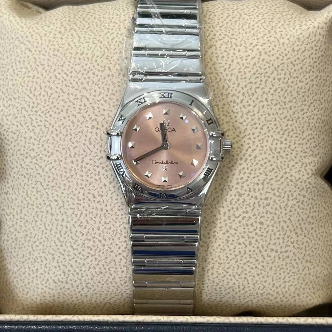 95新 Omega/欧米茄 星座系列/石英/22.5mm/女士腕表