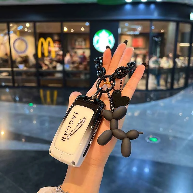 适用捷豹xfl钥匙套XEL汽车fpace专用XJL高端ftype扣epace壳金属