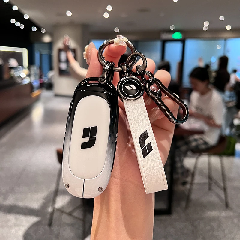 适用于理想L6钥匙套专用壳配件扣男女士包高级改装车装饰用品大全