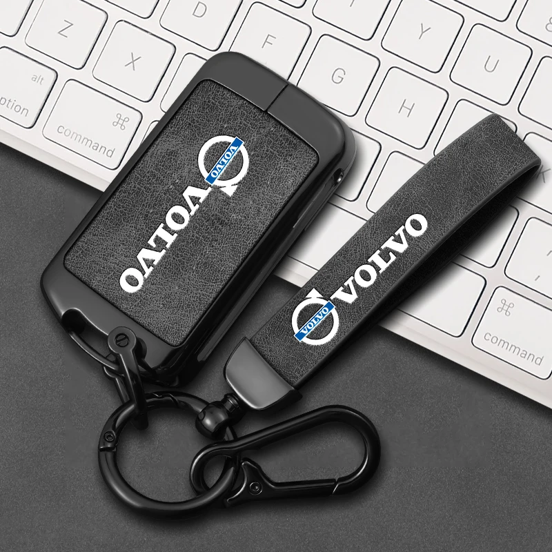 适用于沃尔沃钥匙套xc60汽车用品s90大全s60改装xc90xc40壳s60l包