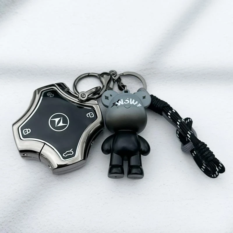 东风奕派007钥匙套专用壳金属扣包男女士高级用品改装配件e兀007