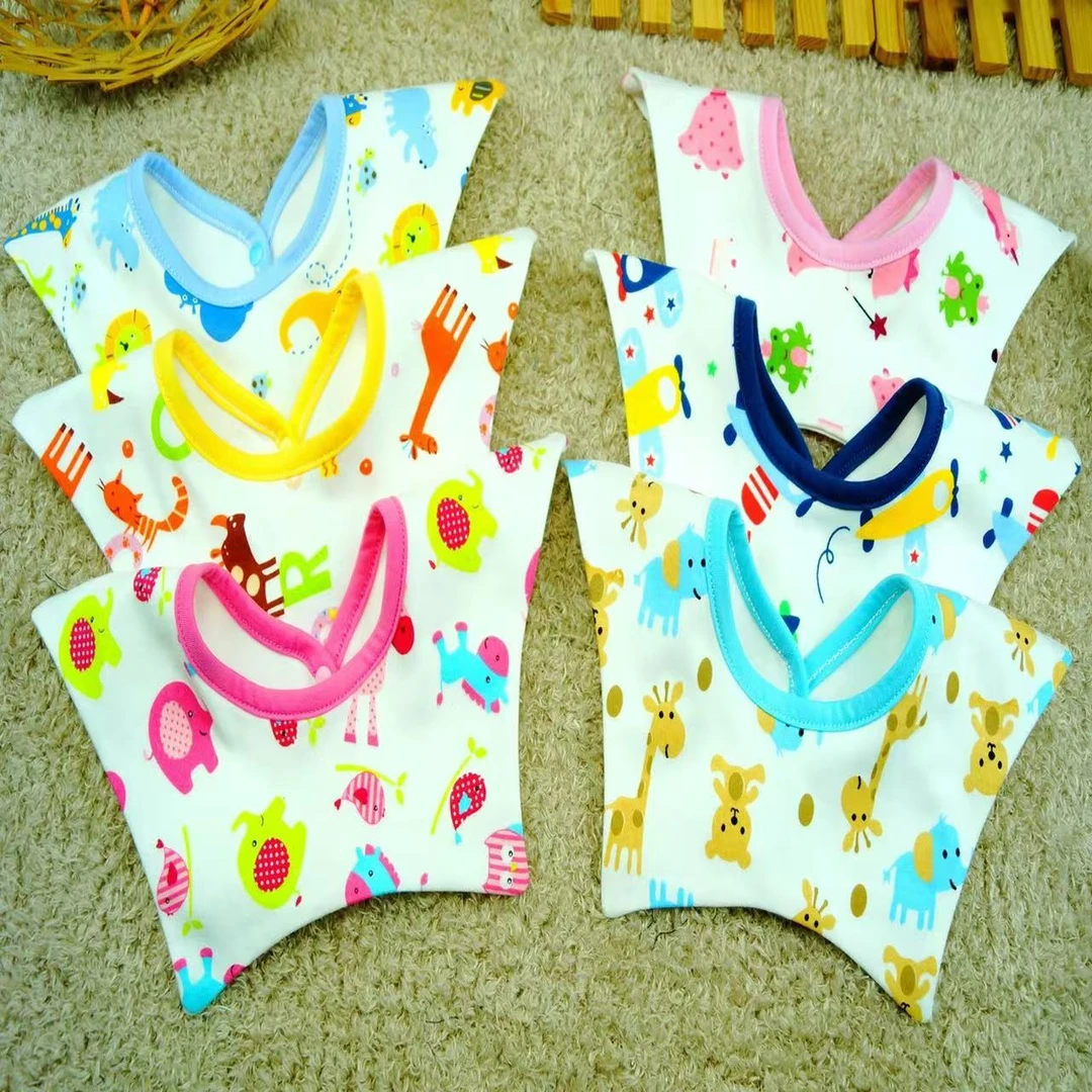 清仓360星星花朵口水巾儿童婴儿纯棉宝宝夏季小孩婴幼儿男女宝宝