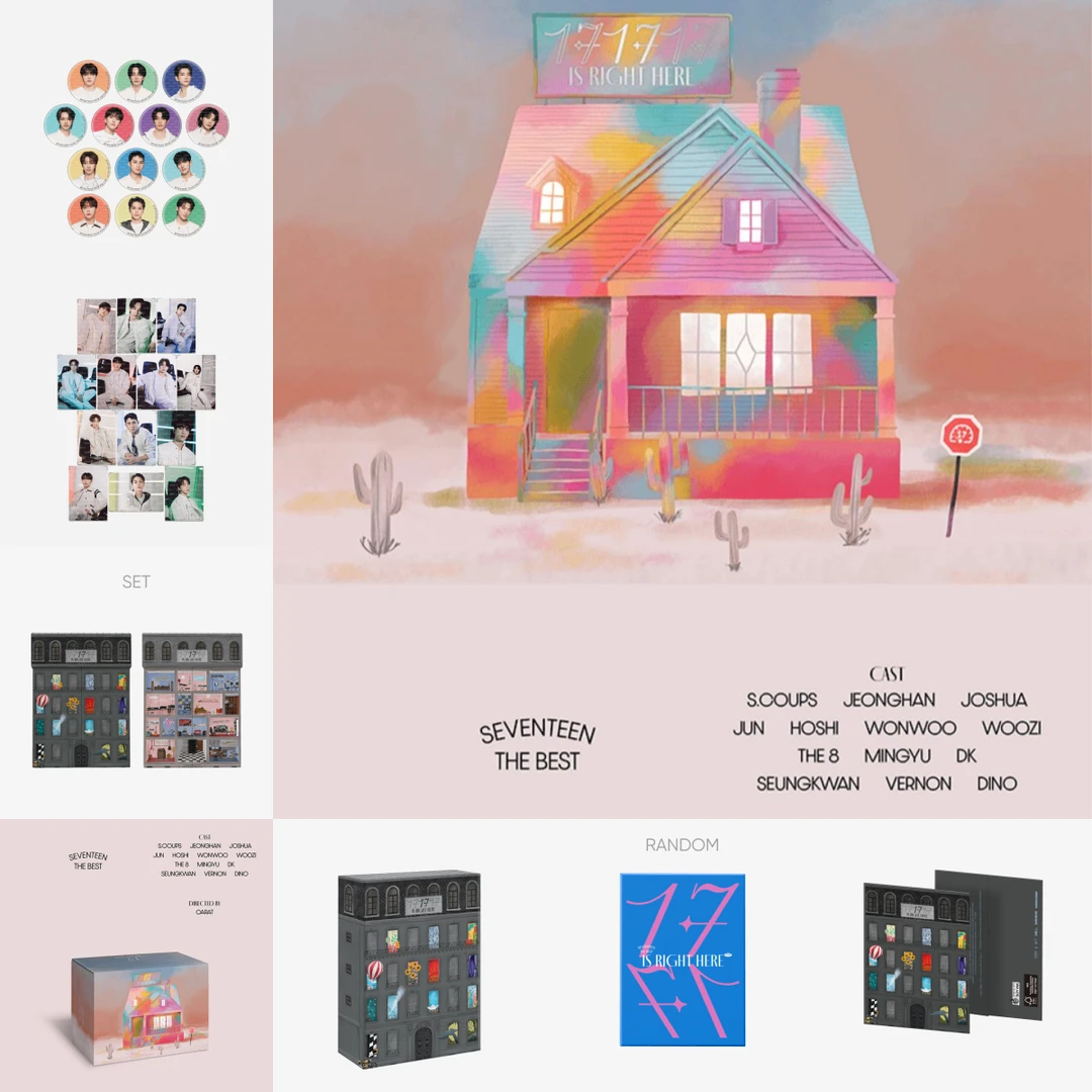 【天天】SEVENTEEN 新回归 日区特典 精选专 电子专 kit 克拉盘指定