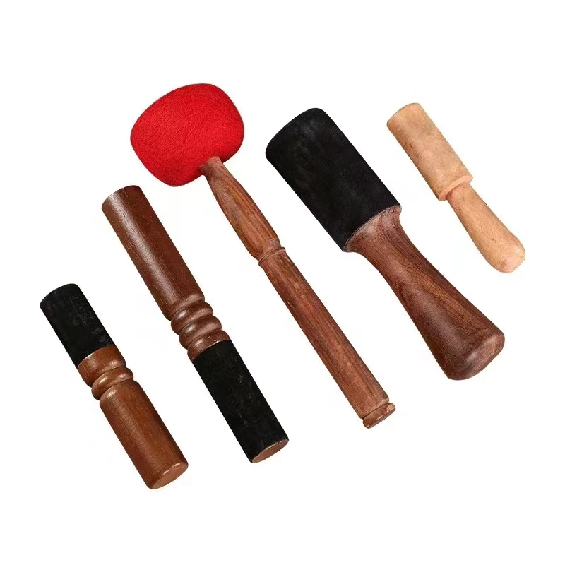 优质颂钵敲棒铜磬棒皮棒子羊毛锤