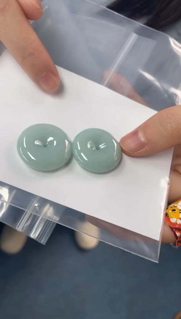 【闪购商品】翡翠挂件未镶嵌翡翠平安扣多样性发一件