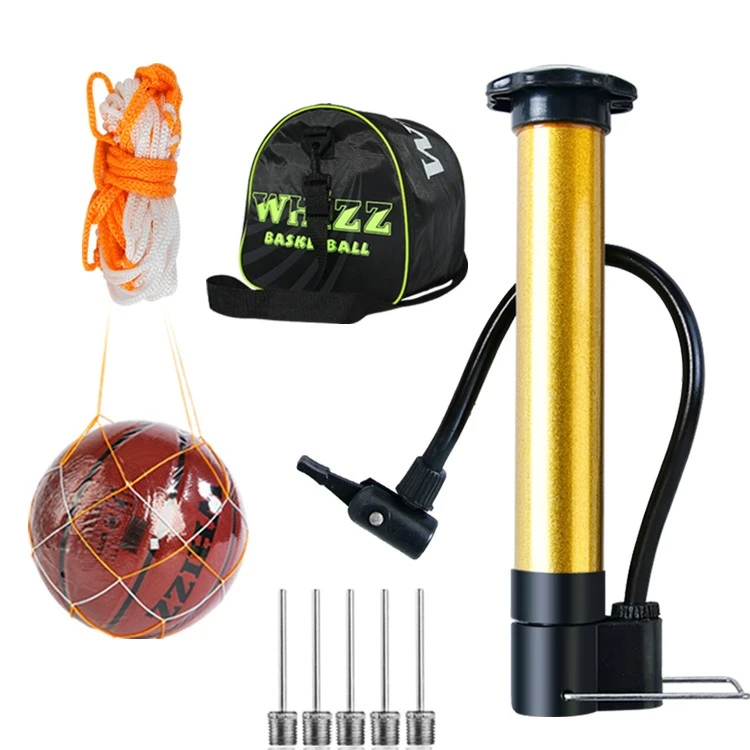 篮球打气筒足球排球气球便携式球针通用玩具皮球自行车充万能气针