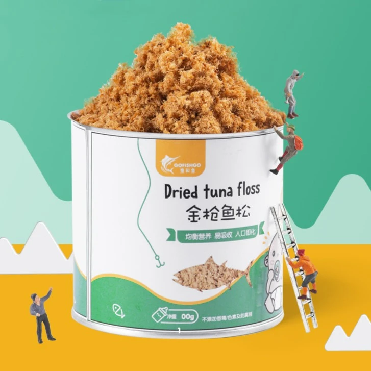 金枪鱼松，100g/罐，无色素，无防腐，无味精高档营养深海高品质