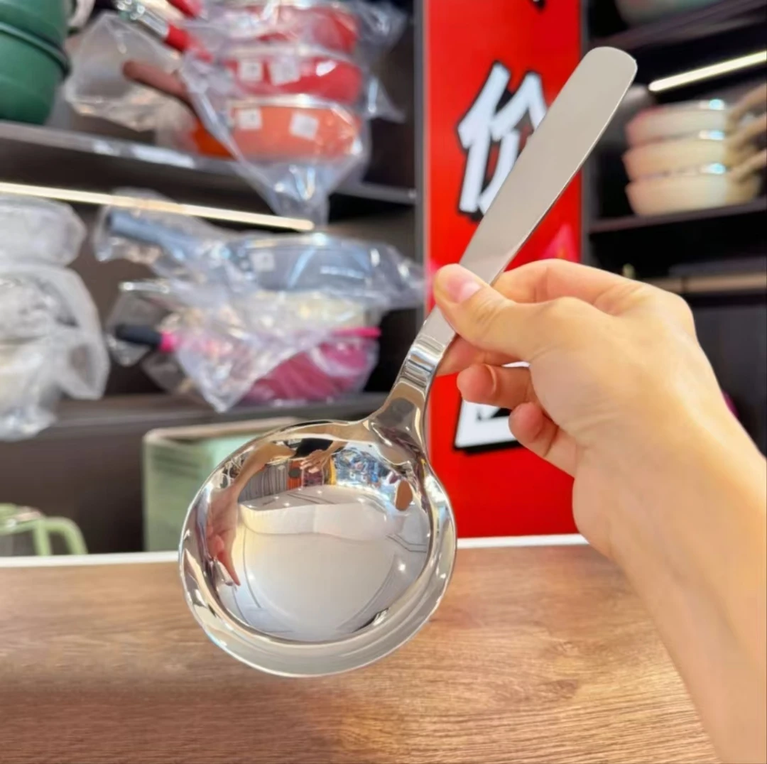 18-10不锈钢小蛮腰大圆勺单支装