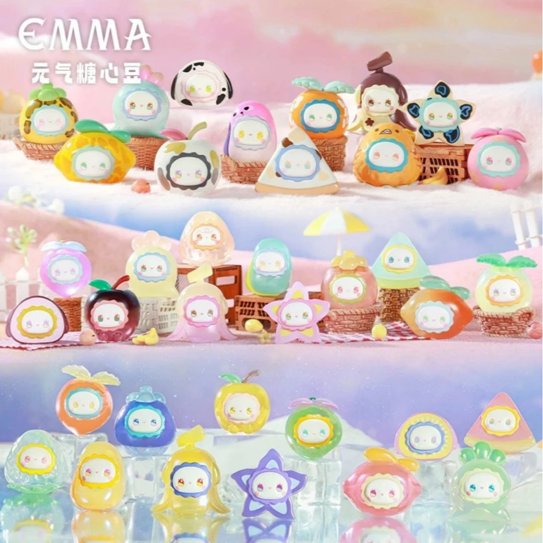 【盲袋】元气糖心豆萌粒|EMMA水果萌粒秘境森林盲盒迷你