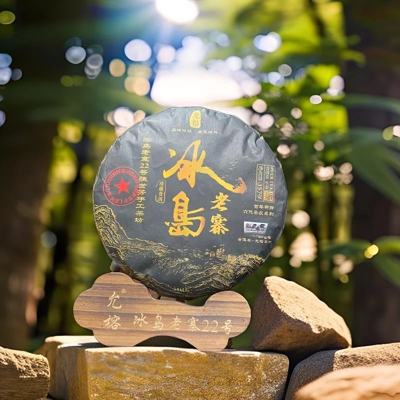 YUNRONG/允榕冰岛老寨 2014年头春古树 357克饼茶 普洱生茶 香气