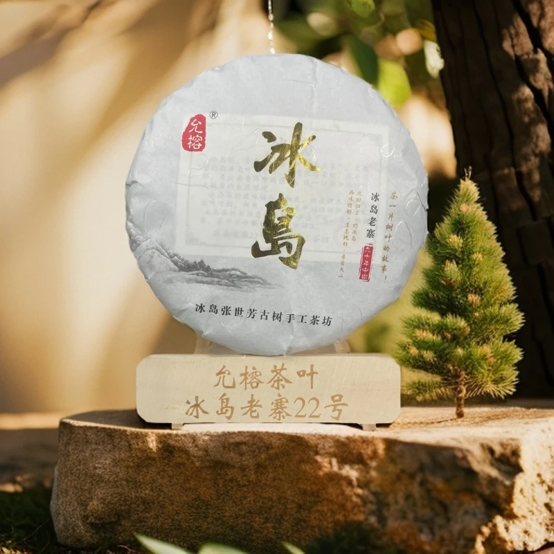 YUNRONG/允榕冰岛老寨 2021年头春 浓郁 357克饼茶 普洱生茶