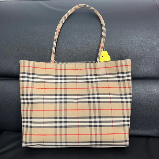 95新 BURBERRY/博柏利 7999/ 巴宝莉  托特手提包
