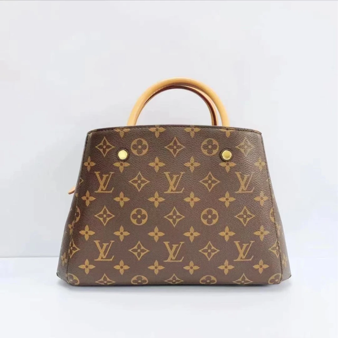95新 LouisVuitton/路易威登 95新LV蒙田手提包斜挎包单肩包/4014