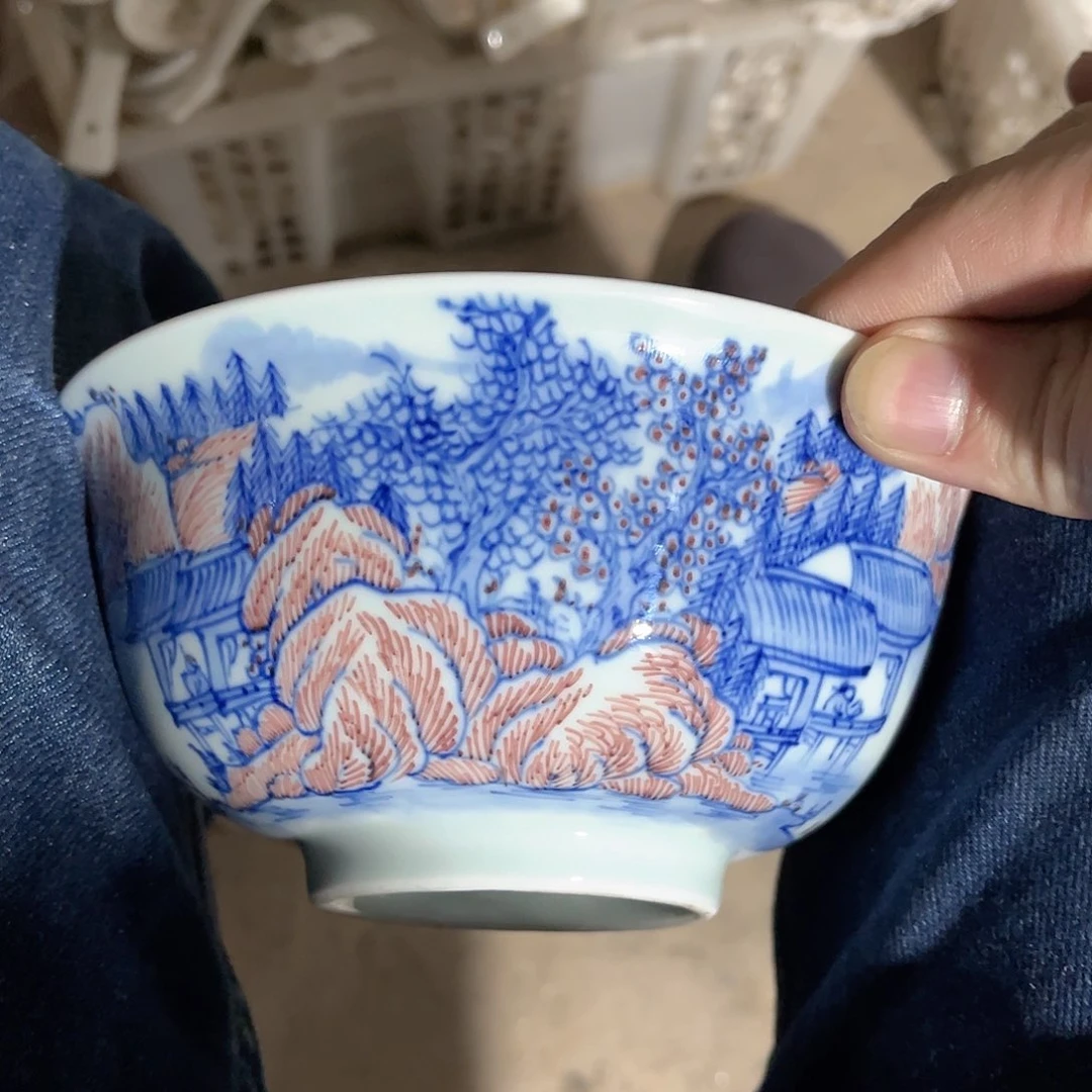 瓷片////////直径16厘米。