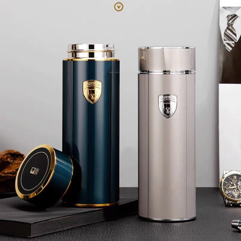 匡迪真空保温杯316不锈钢便携车载水杯定制礼盒杯子泡茶保温杯