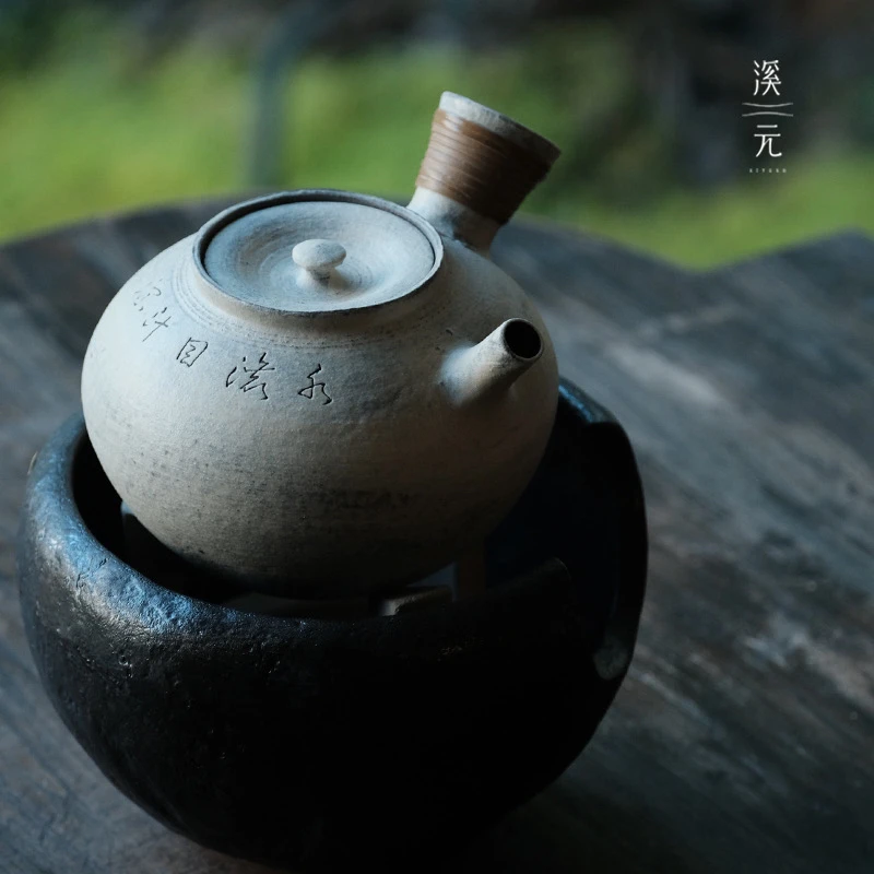 溪元隐云炉式套组（钵炉➕伍德➕壶➕燃油罐➕茶巾）