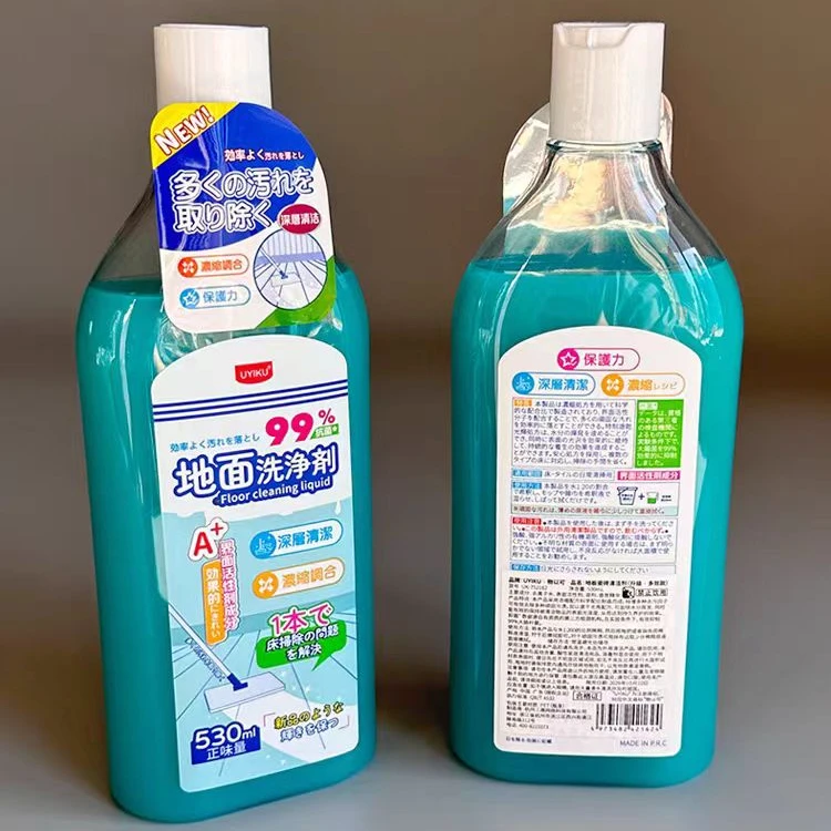 B237地面瓷砖清洁剂木地板强力去除污垢专用拖地清洗液速干留香