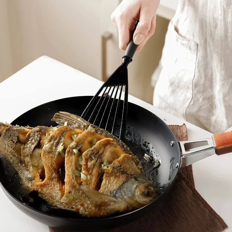 F810 日本耐高温不粘锅锅铲漏铲大号