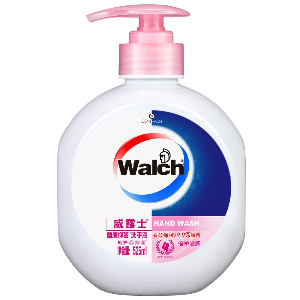 威露士洗手液健康抑菌倍护525ml滋润清洁双手儿童成人抑菌家用装