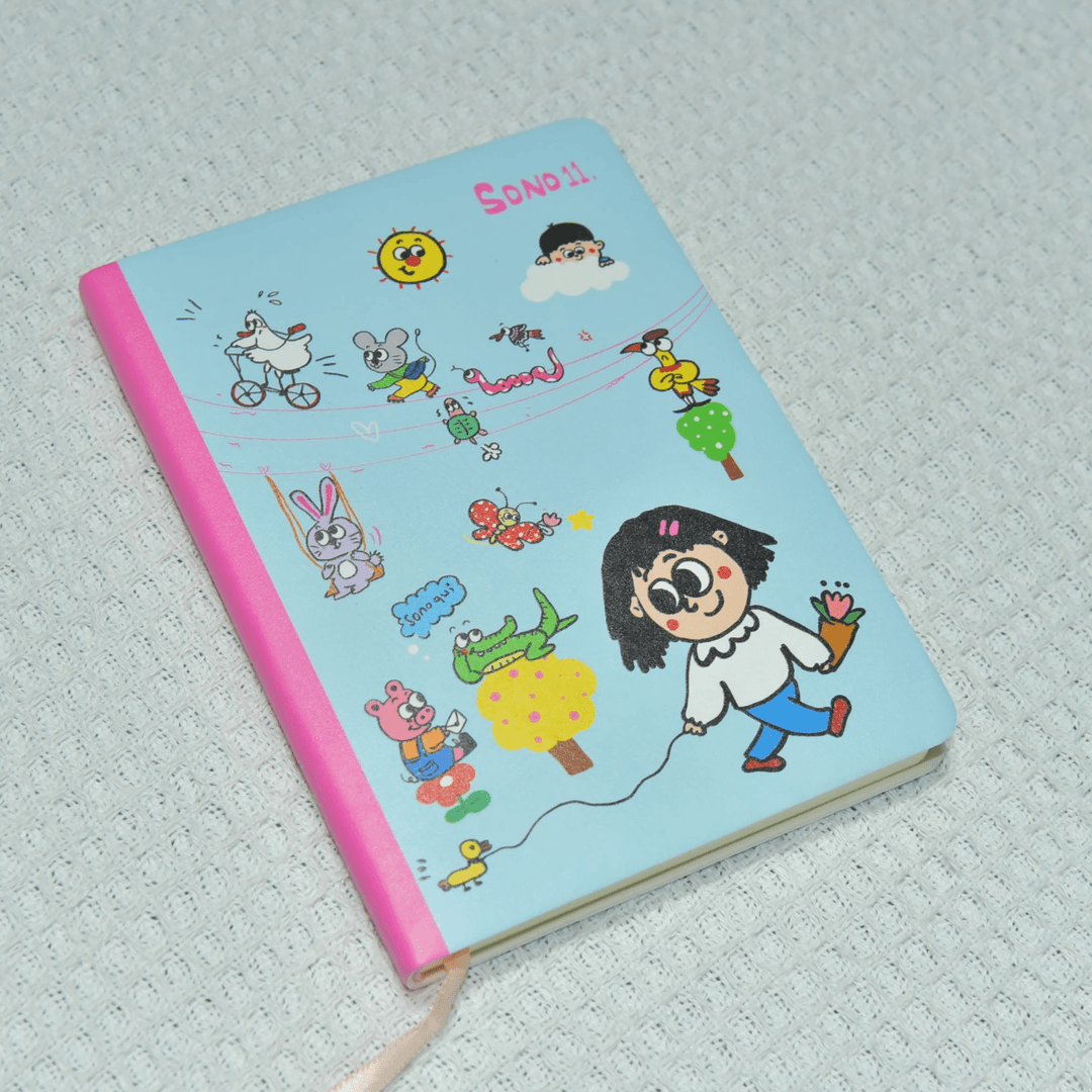 QUSET AND CREAT/索创儿童绘画本卡通绘画纠错本涂鸦本空白本