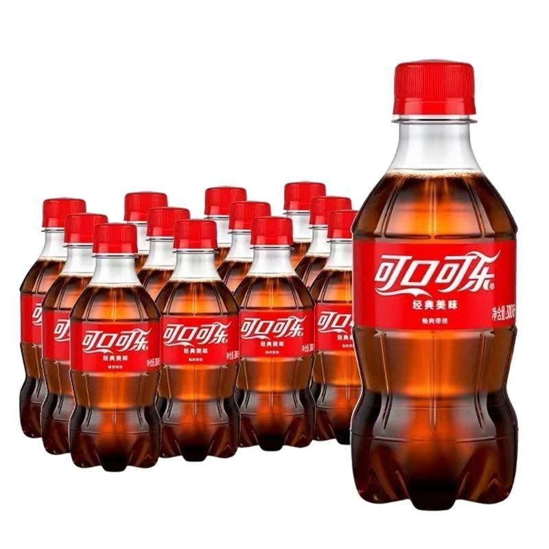 可口可乐 300ml*12瓶/整件汽水碳酸饮料装迷你小瓶装夏季饮料经典