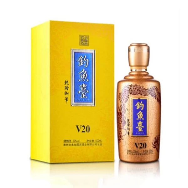 2022年 53°钓鱼台V20 乾隆御笔 500ml/瓶