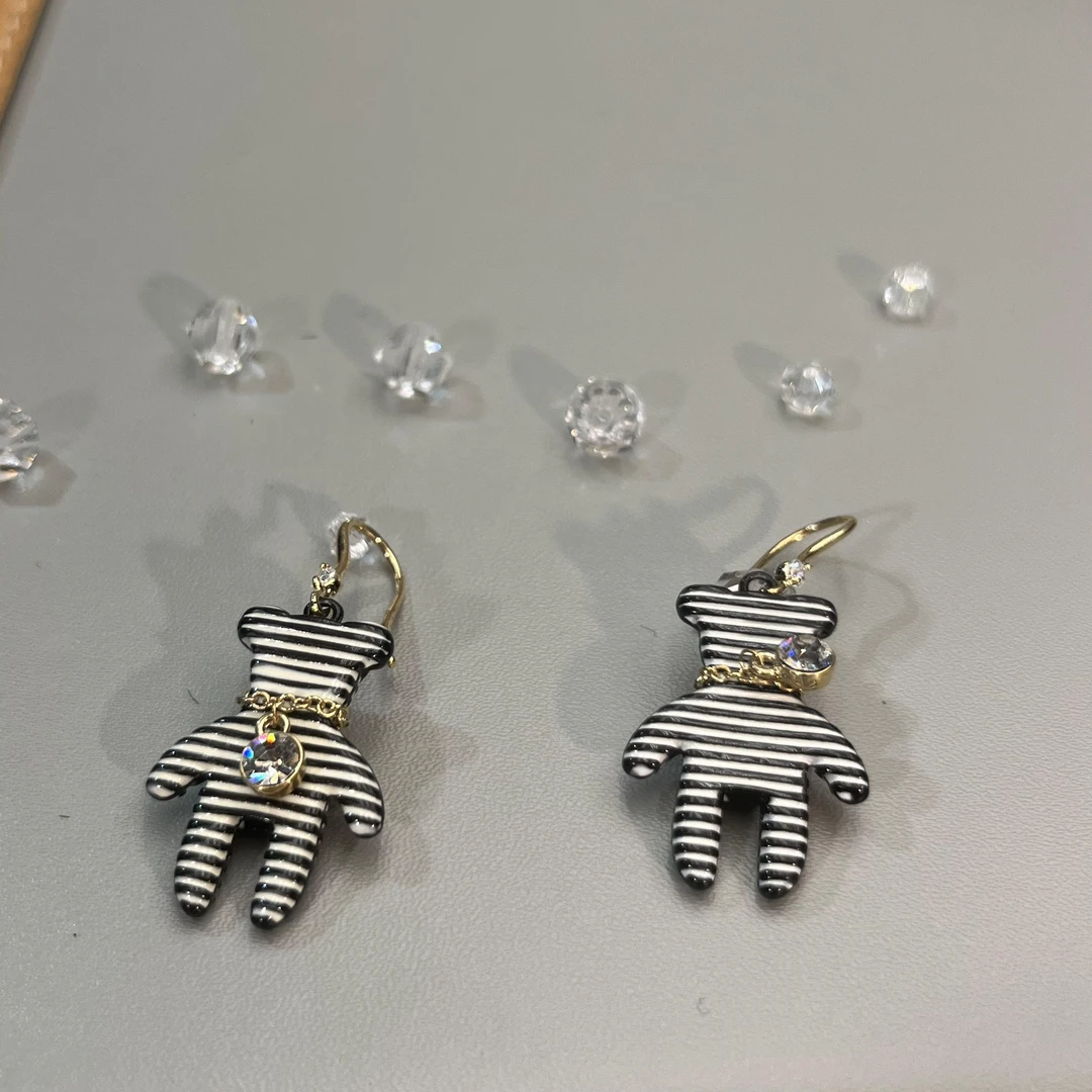 铜合金耳饰 【0085】气质时尚百搭简约精致耳饰