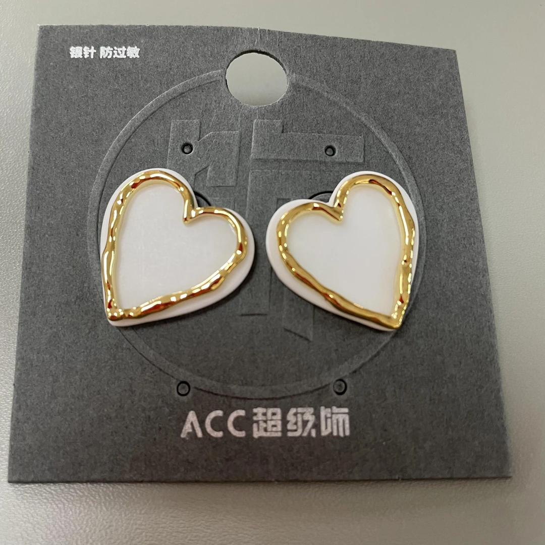 合金耳饰 【0125】气质时尚百搭简约耳饰