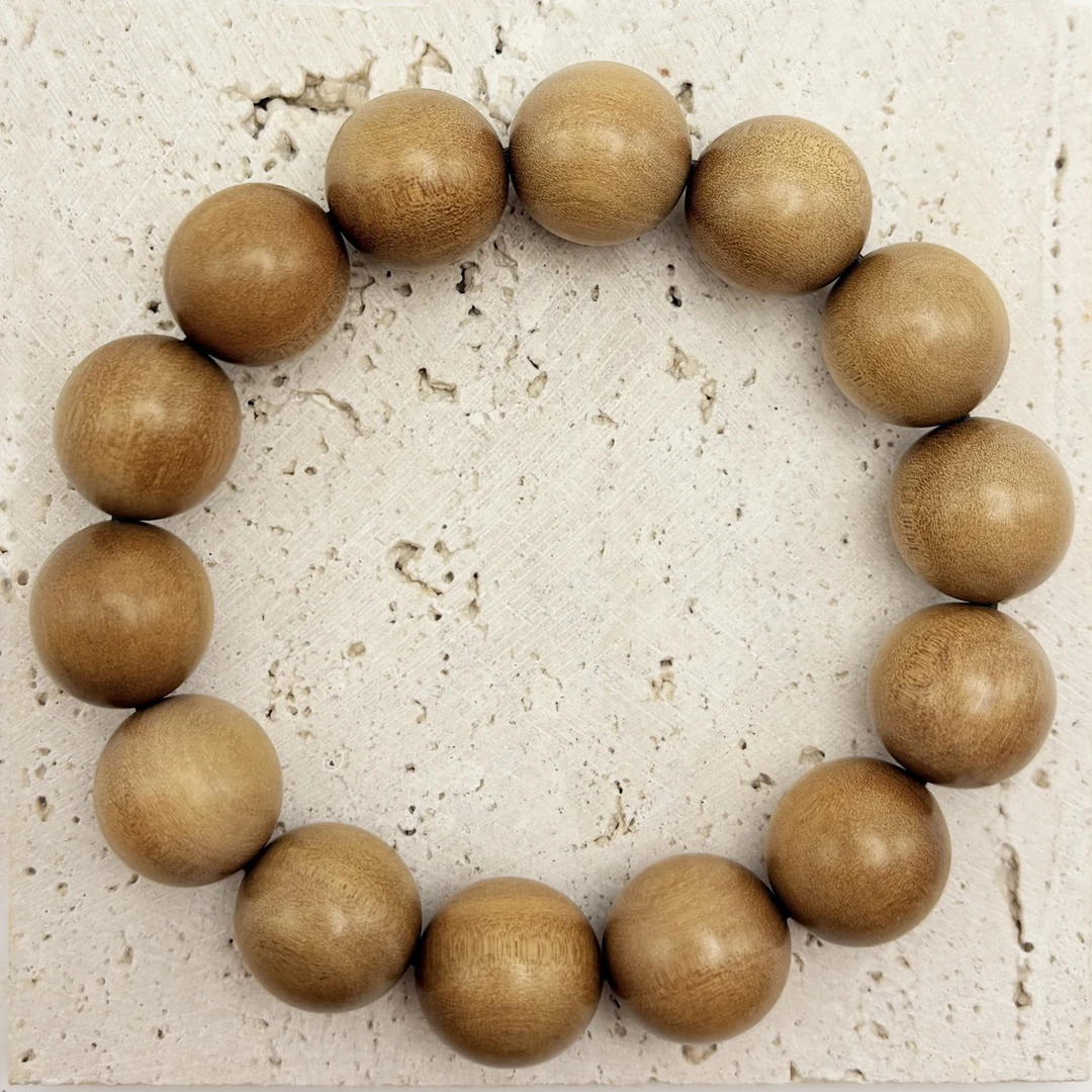 一念白檀木手串奶香檀1.6*14