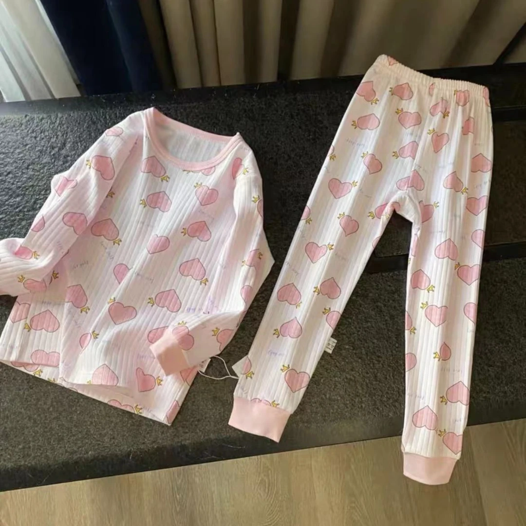 A7281 卡通秋款薄款家居服儿童睡衣套装 Q273-3090113