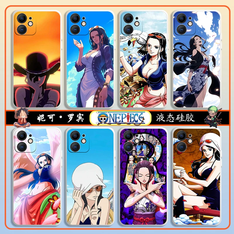 海贼王妮可罗宾手机壳适用苹果13动漫iphone15/x华为p50pro小米14