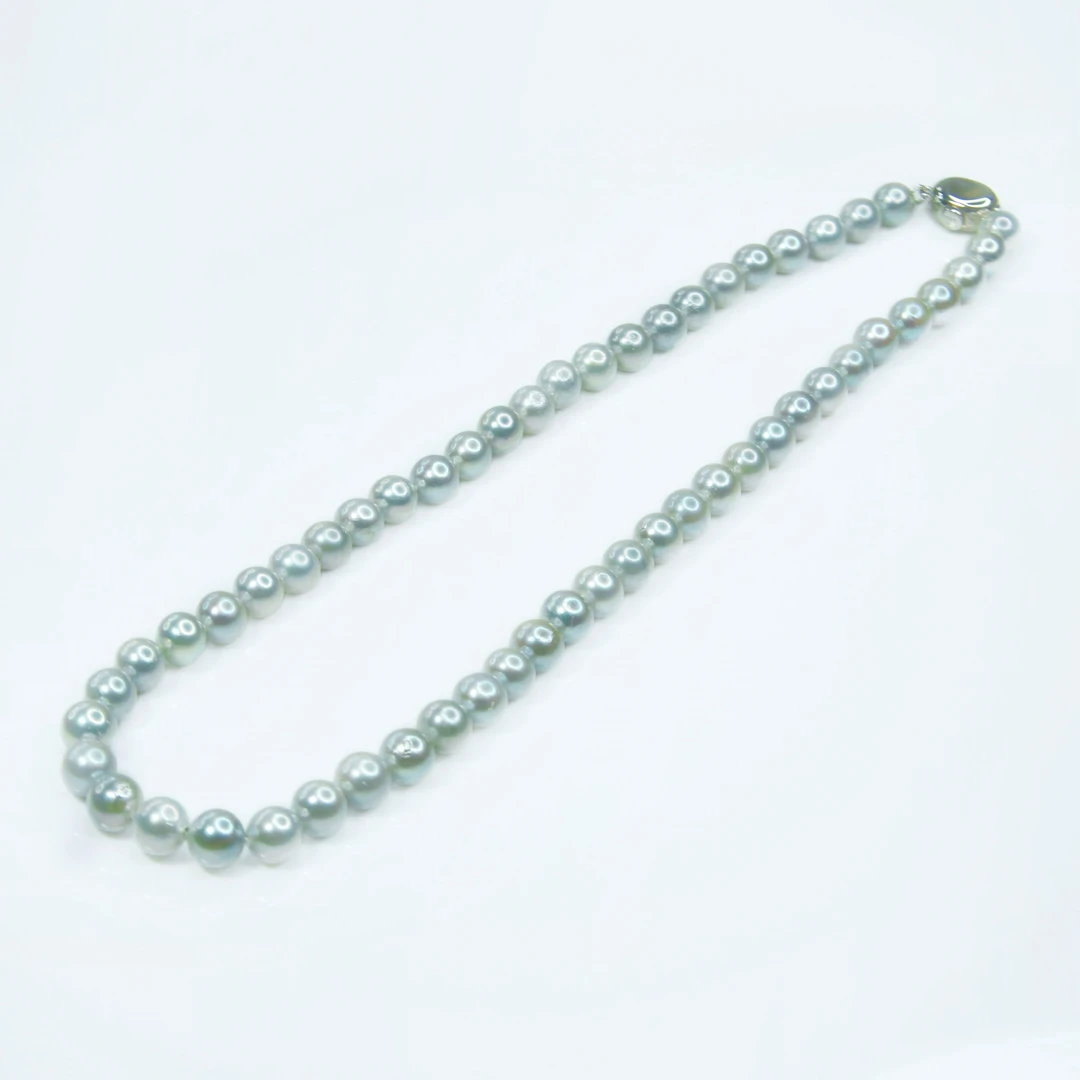 【大D】海水真多麻全珠链/7-8MM