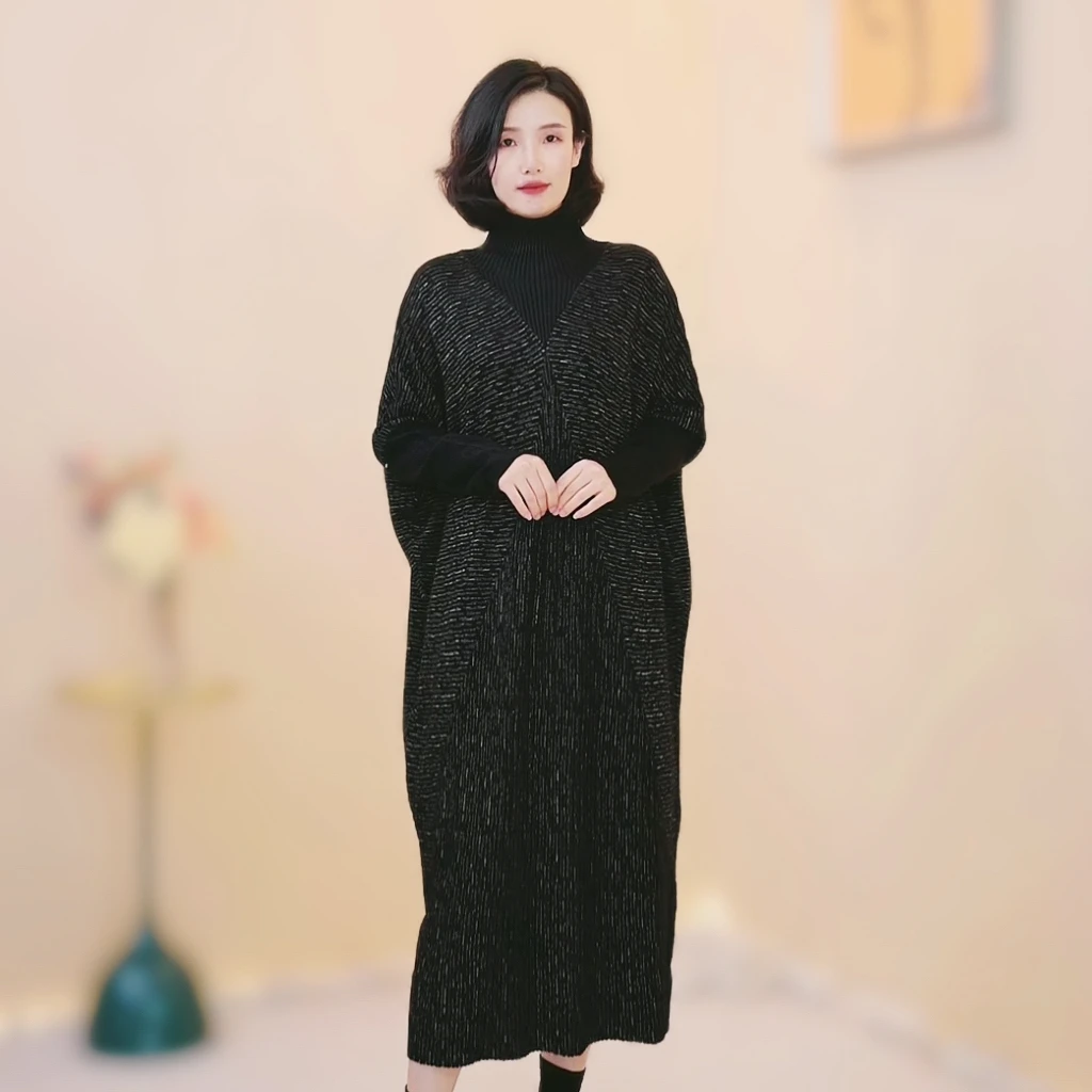 【X810】2024年冬季新款时尚百搭连衣裙