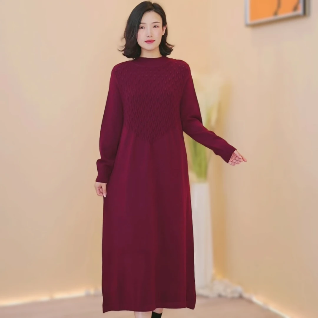 【X686】2024年秋季新款时尚百搭连衣裙