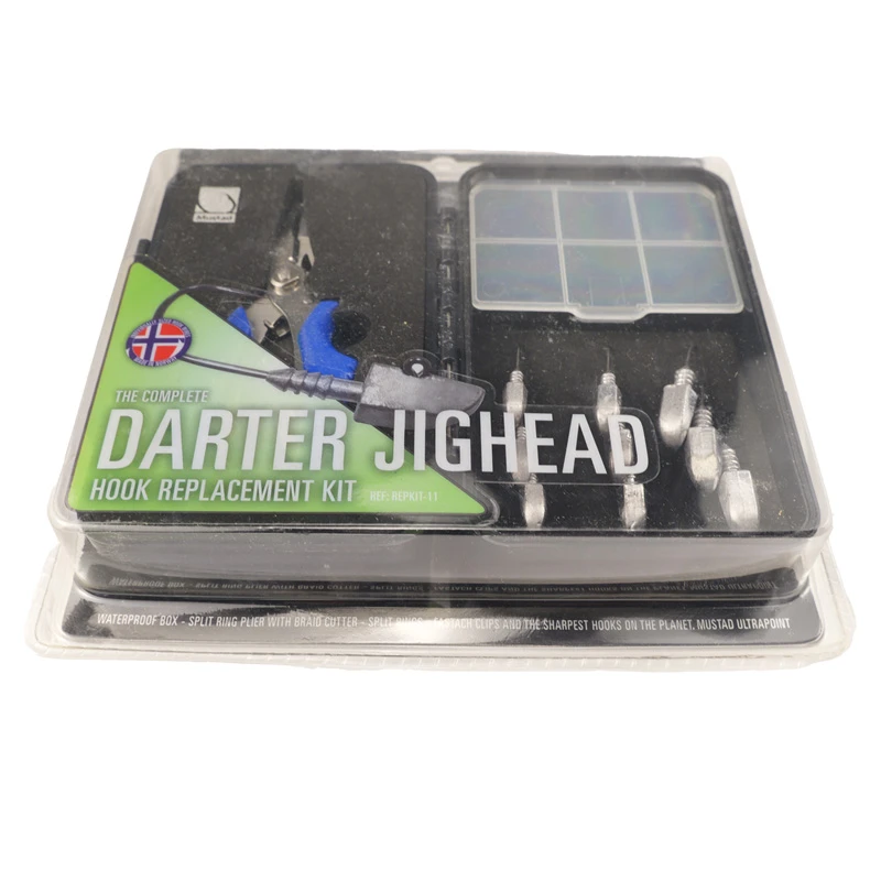 路亚配件套装铅头钩速扣连接器双圈路亚钳工具