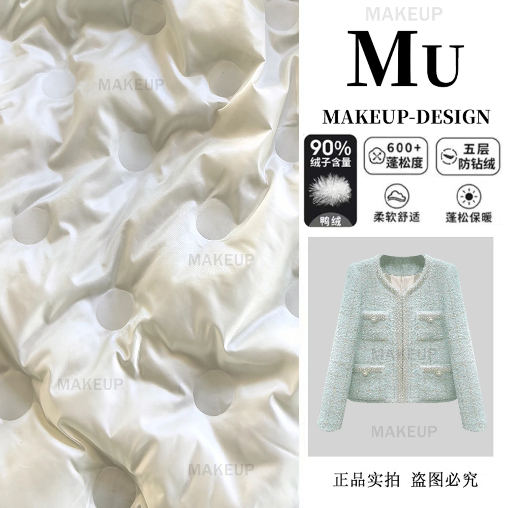 【深圳南油-宋老板】高定冬款重工镶钻小香风时尚设计短外套-MU2481