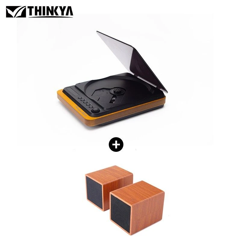 昇利亚THINKYA DVP-558 复古蓝牙随身听CD机二代 蓝牙音箱