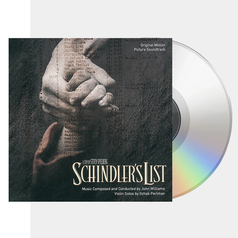 【原装进口】《辛德勒的名单》电影原声带OST CD专辑