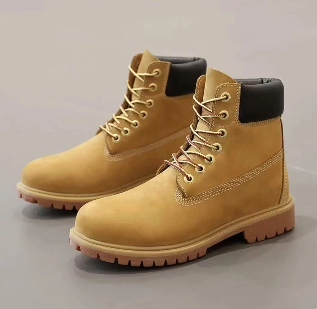 B1-5（3029）秋冬舒适休闲透气牛皮马丁靴