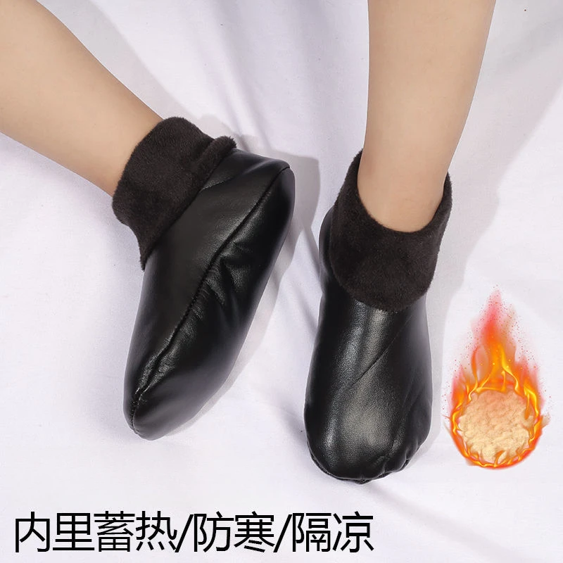 儿童地板袜皮袜冬季加厚保暖婴儿学步袜宝宝鞋地板隔凉防滑防冻