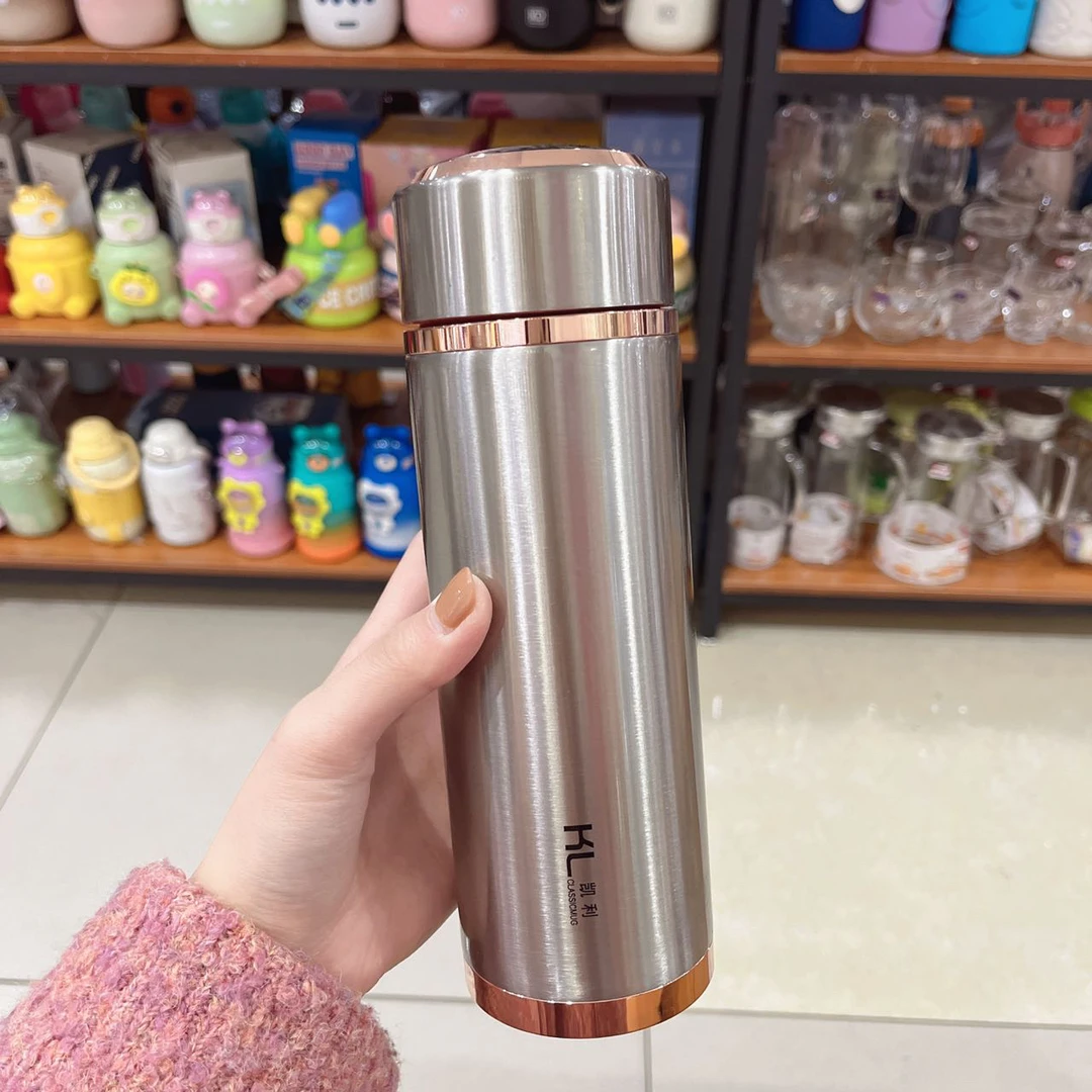 凯利高真空户外商务保温杯茶水杯简约家用旅行正品泡茶便携泡茶杯