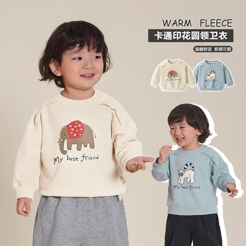 【现货】休闲圆领卫衣春装春秋上衣外穿Y8163